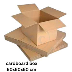 Buy cardboard box 50x50x50 cm In Qatar