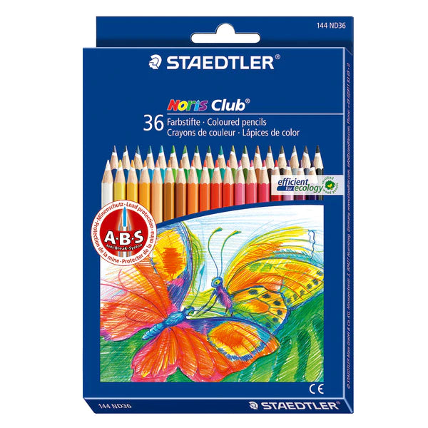 Noris Club Coloring Pencils 144-ND36 (Pack of 36)