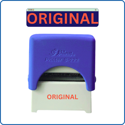 Shiny STO04 Original Self-Inked Readymade Stamp: Convenient and reliable self-inking stamp for office use