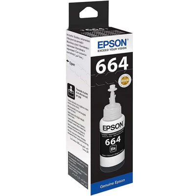 Epson Ink Bottle 70ml T6641 Black - YOUTOO TRADING 