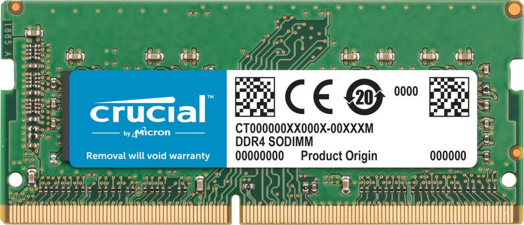 Crucial 8GB DDR4 2666MHz SODIMM Memory Module