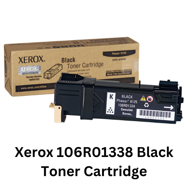 Xerox 106R01338 Black Toner Cartridge