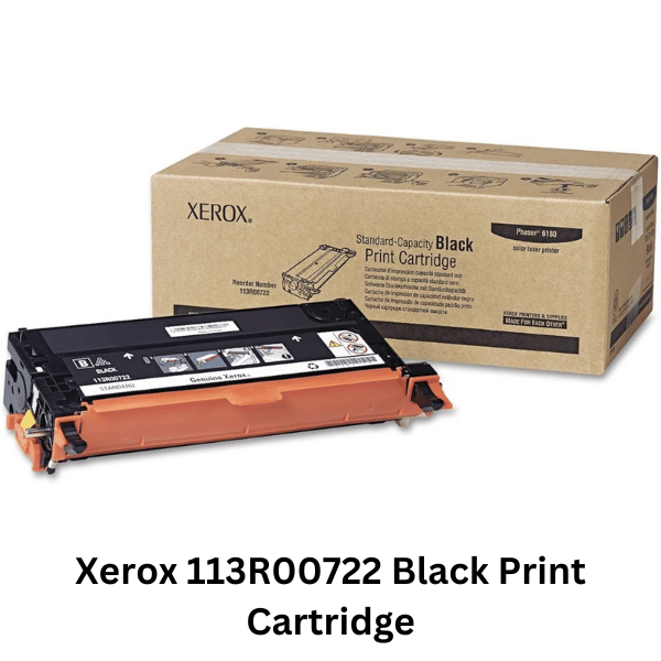 Xerox 113R00722 Black Print Cartridge